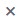 cross icon