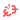 Red broken chain link icon