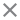 cross icon