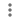 three vertical points icon